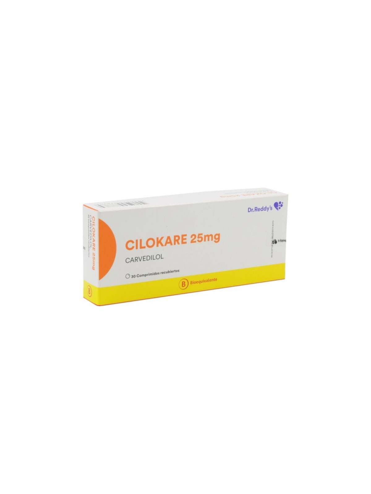 CILOKARE 25 MG / 30 COMP