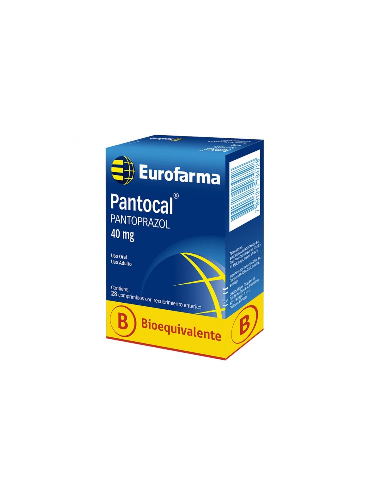 PANTOCAL 40mg X28COM.