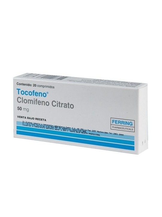 TOCOFENO 50 MG X 20 COM