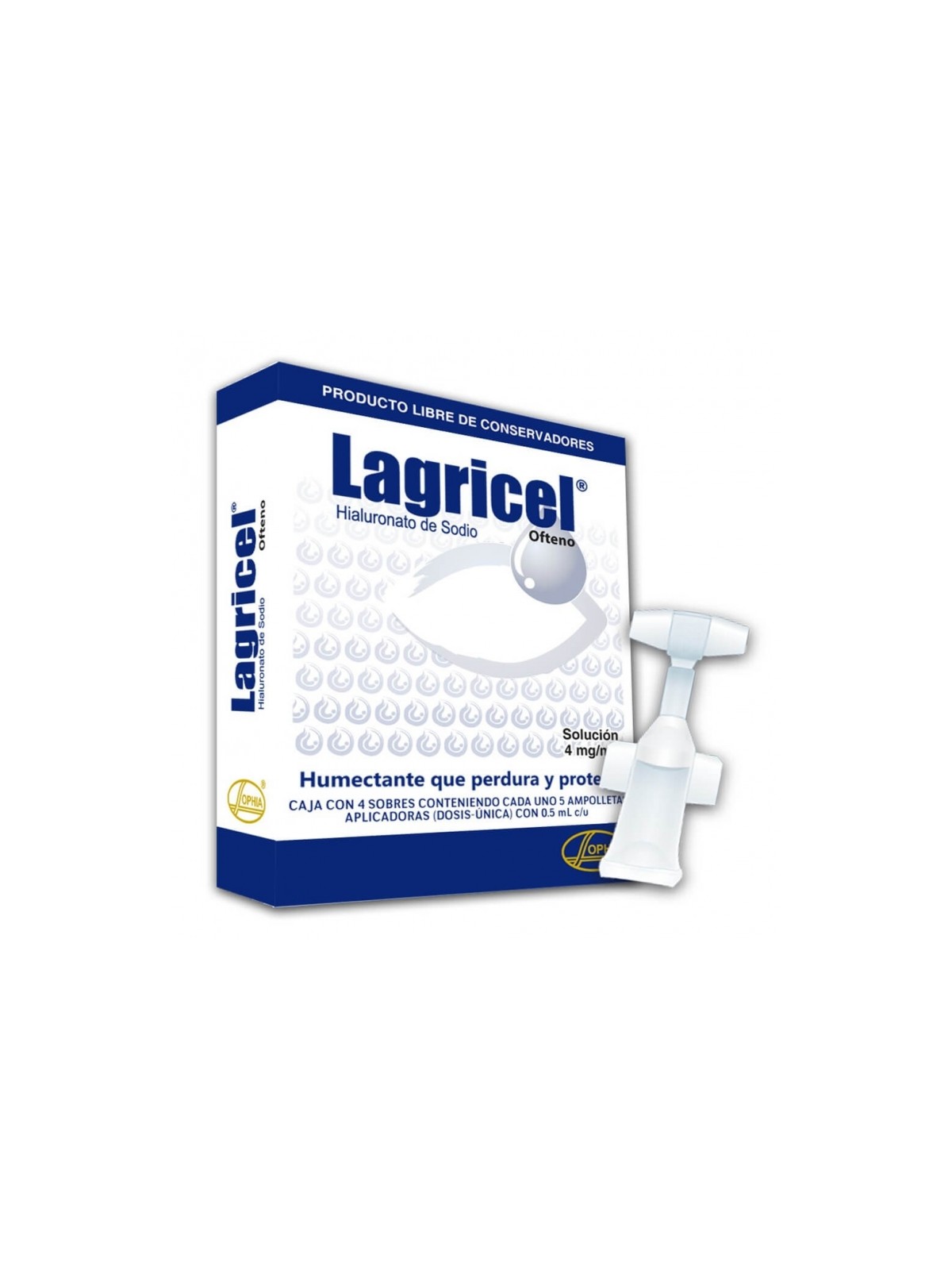 LAGRICEL SOL.OFT 0,4% X 20 DOSIS