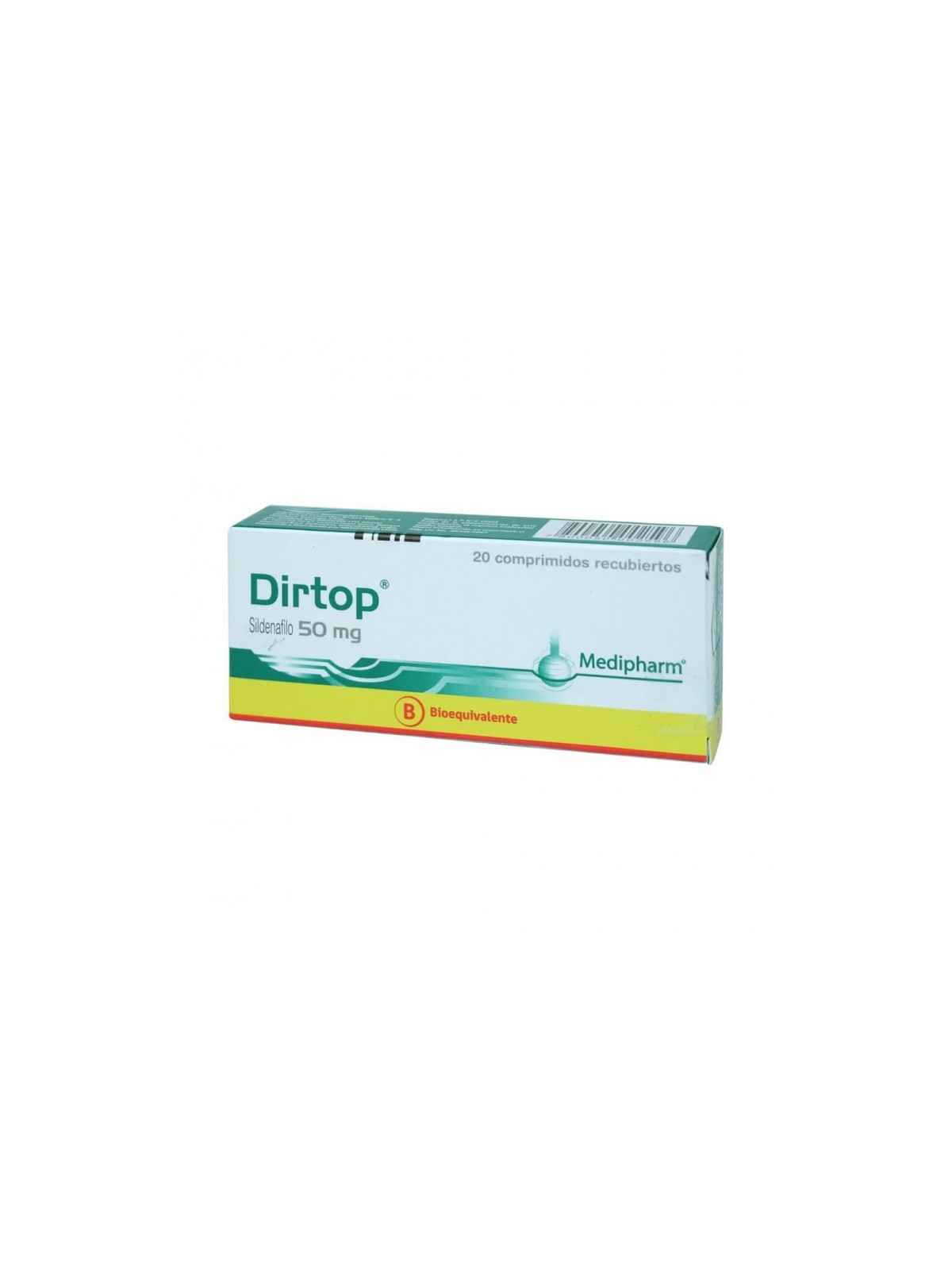 DIRTOP  50mg X20COM.REC.