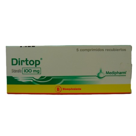 DIRTOP  100mg X5COM.REC.