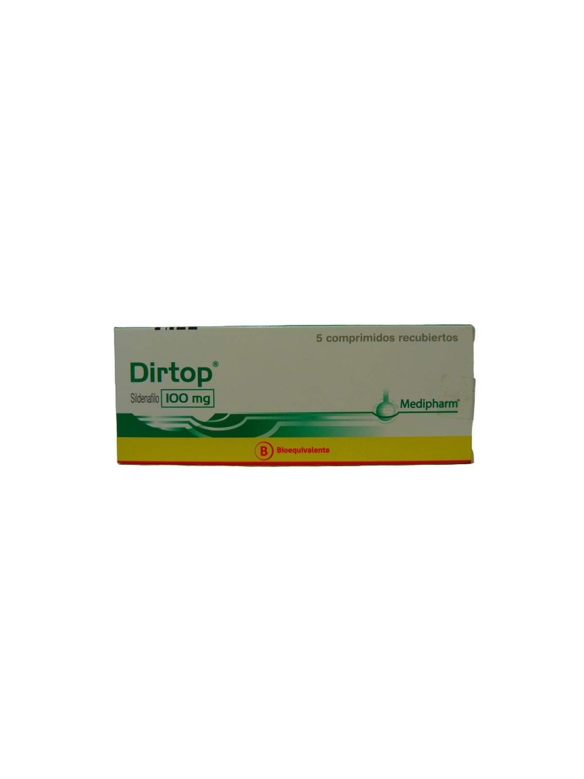 DIRTOP  100mg X5COM.REC.