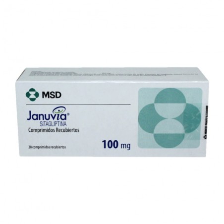 JANUVIA 100 MG X 28 COM REC