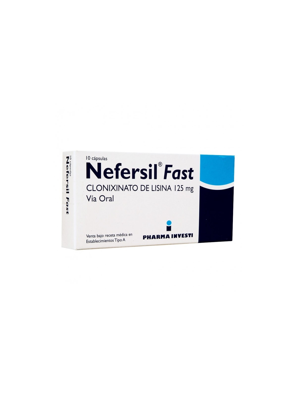 NEFERSIL FAST 125mg X10CAP