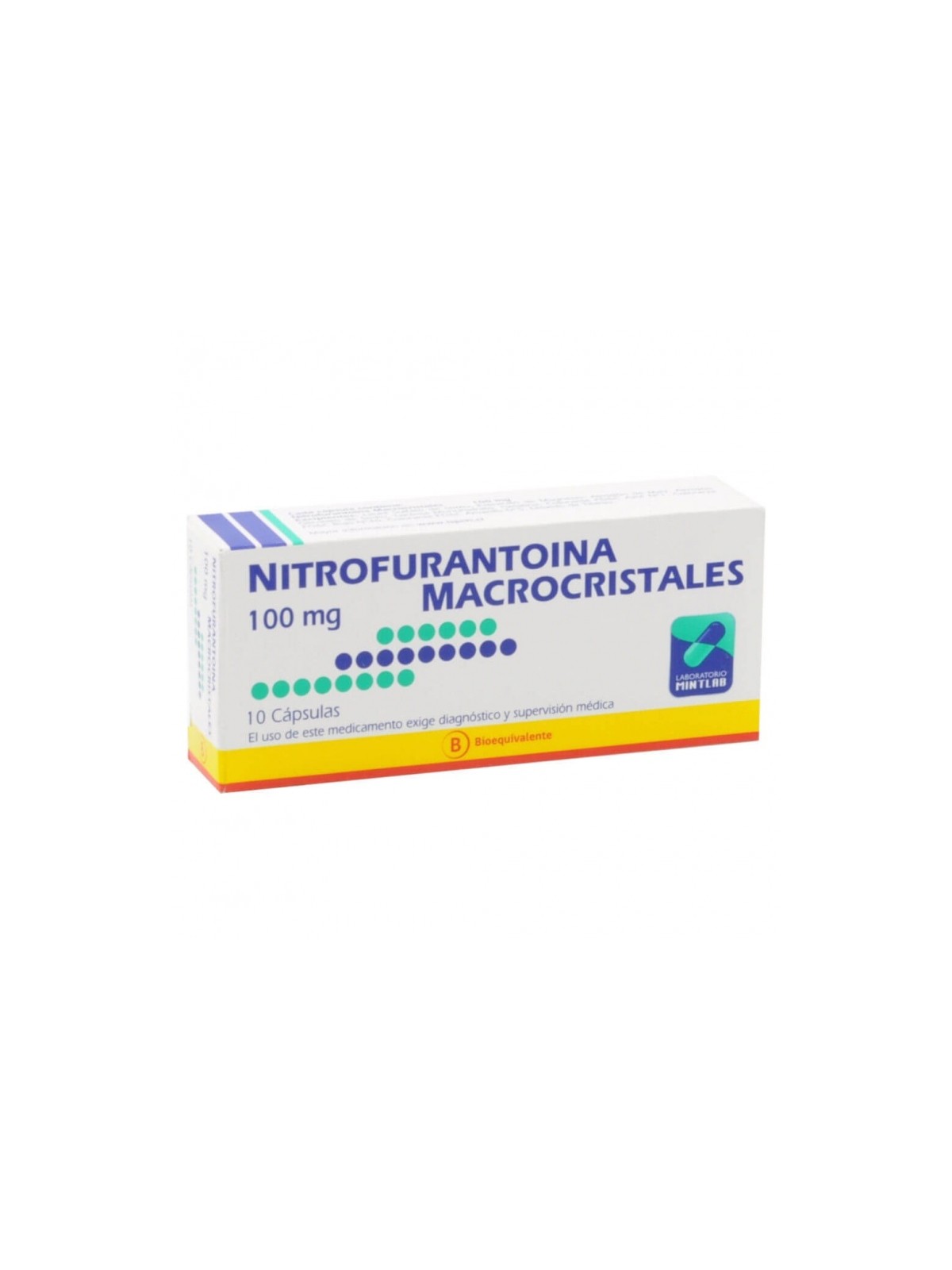 NITROFURANTOINA  100mg X10CAP.