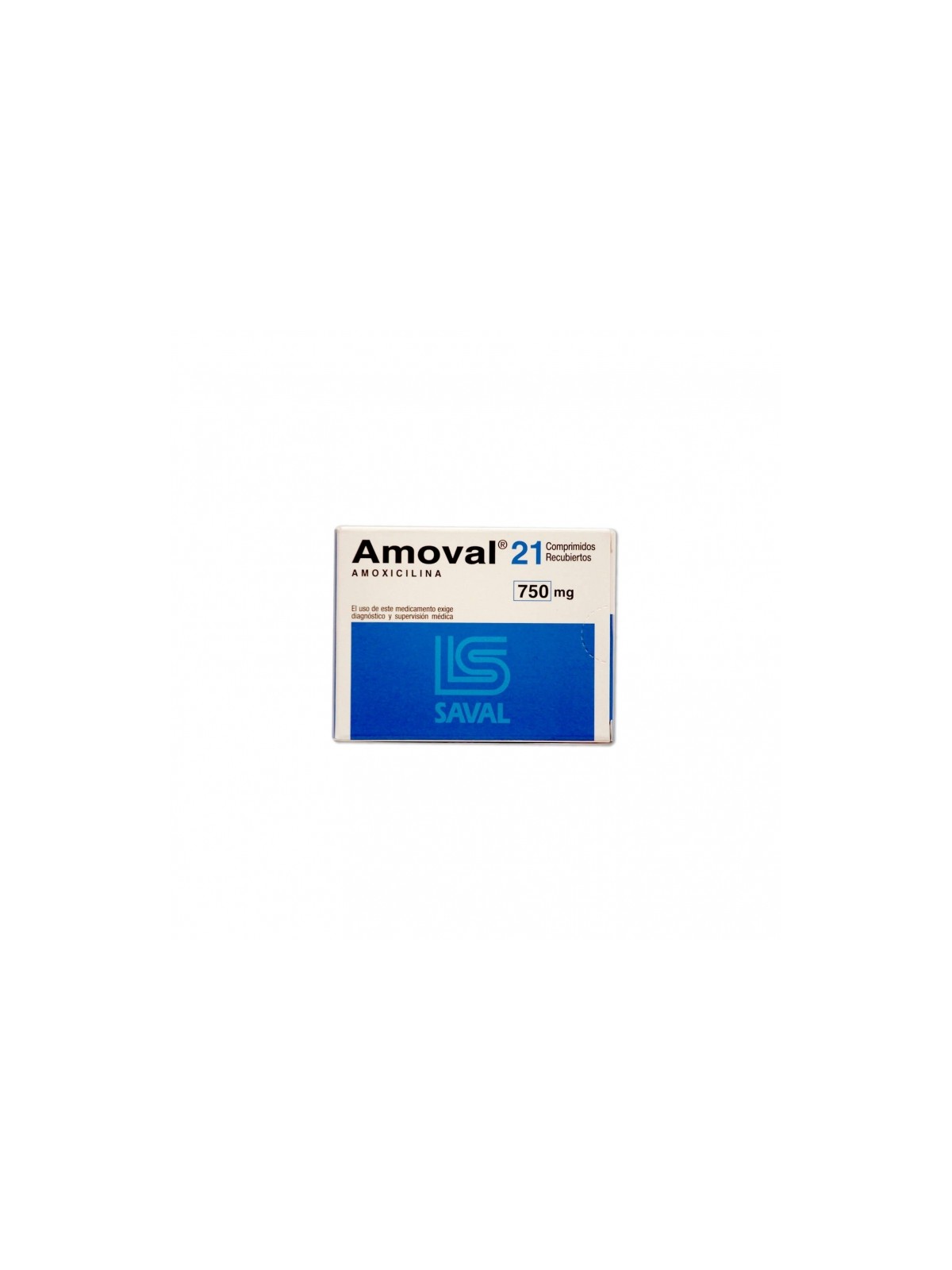 AMOVAL COM.750MG. 21