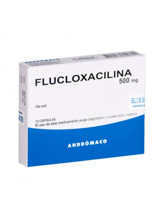 FLUCLOXACILINA 500mg X12COM.