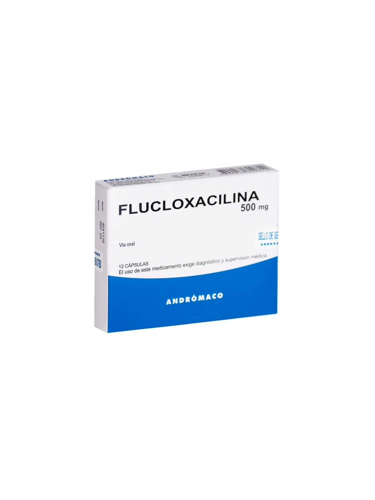 FLUCLOXACILINA 500mg X12COM.