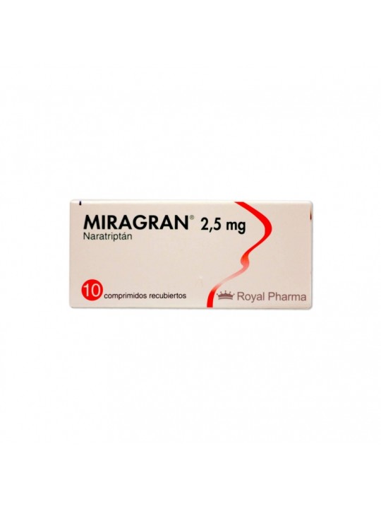 MIRAGRAN  2.5mg X10COM.