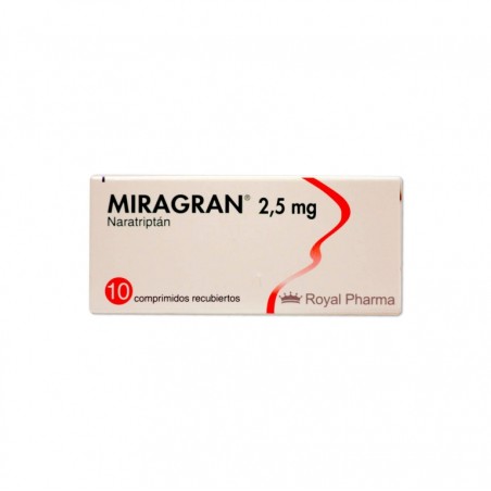 MIRAGRAN  2.5mg X10COM.