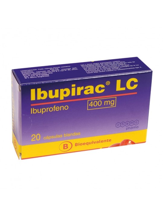 IBUPIRAC LC  400mg X20CAP.