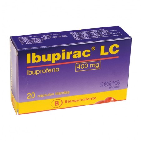 IBUPIRAC LC  400mg X20CAP.