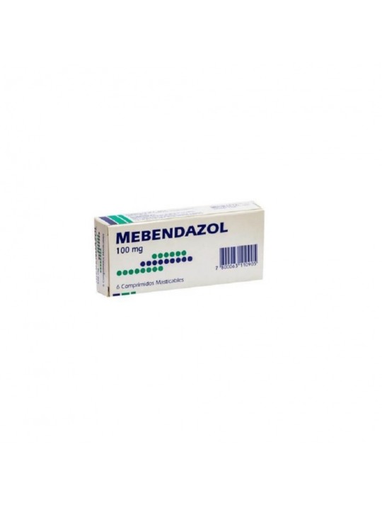 MEBENDAZOL 100mg X6COM.