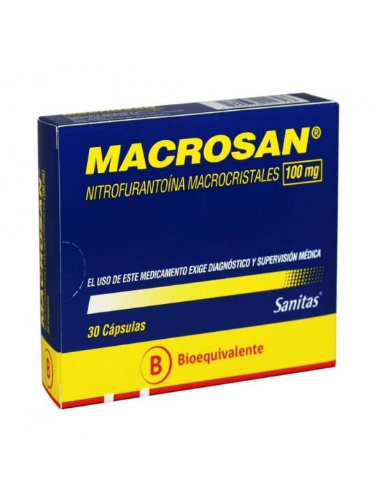 MACROSAN  100mg X30CAP.