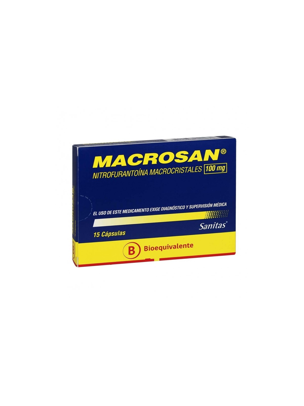 MACROSAN CAP 100 MG X 15 CAPSULAS