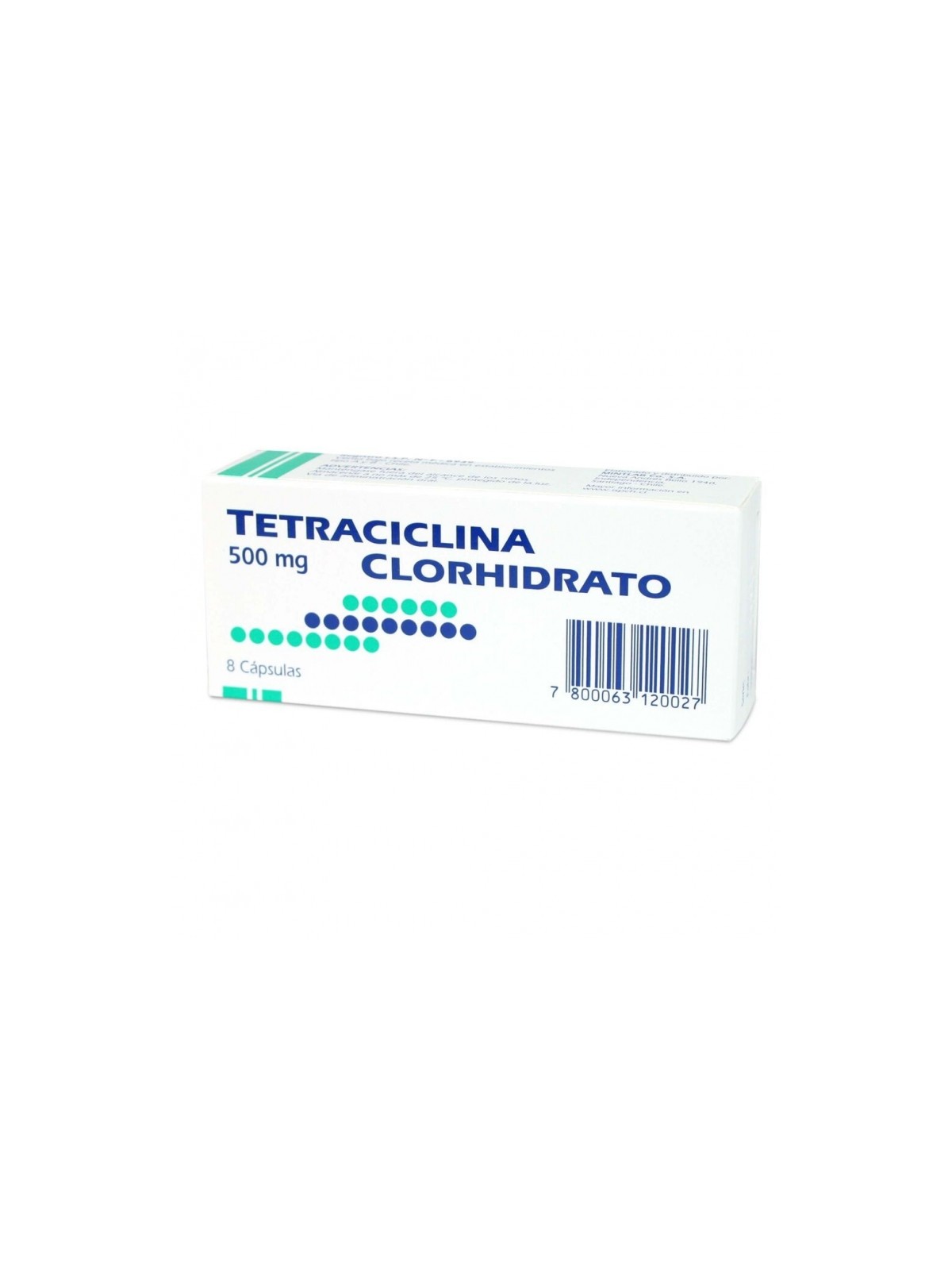 TETRACICLINA 500mg X8CAP.