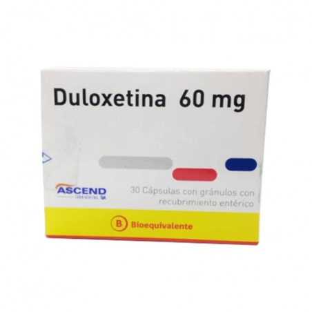 Duloxetina 60mg X30 CAP