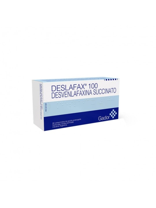 DESLAFAX 100MG X 30 COM