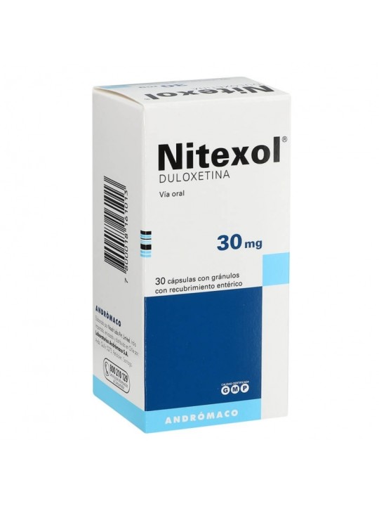 NITEXOL 30mg X 30CAP