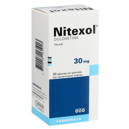 NITEXOL 30mg X 30CAP