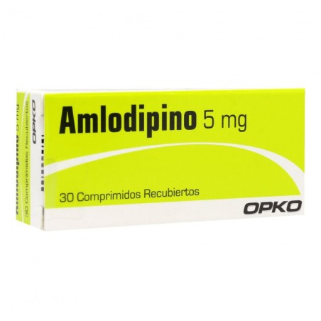 AMLODIPINO 5mg X30COM.