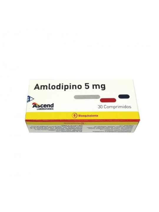 AMLODIPINO 5mg X30COM.