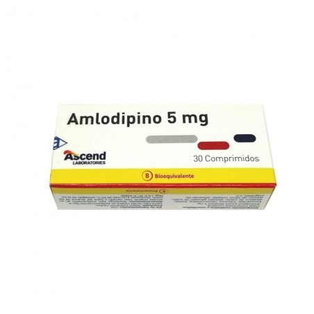 AMLODIPINO 5mg X30COM.