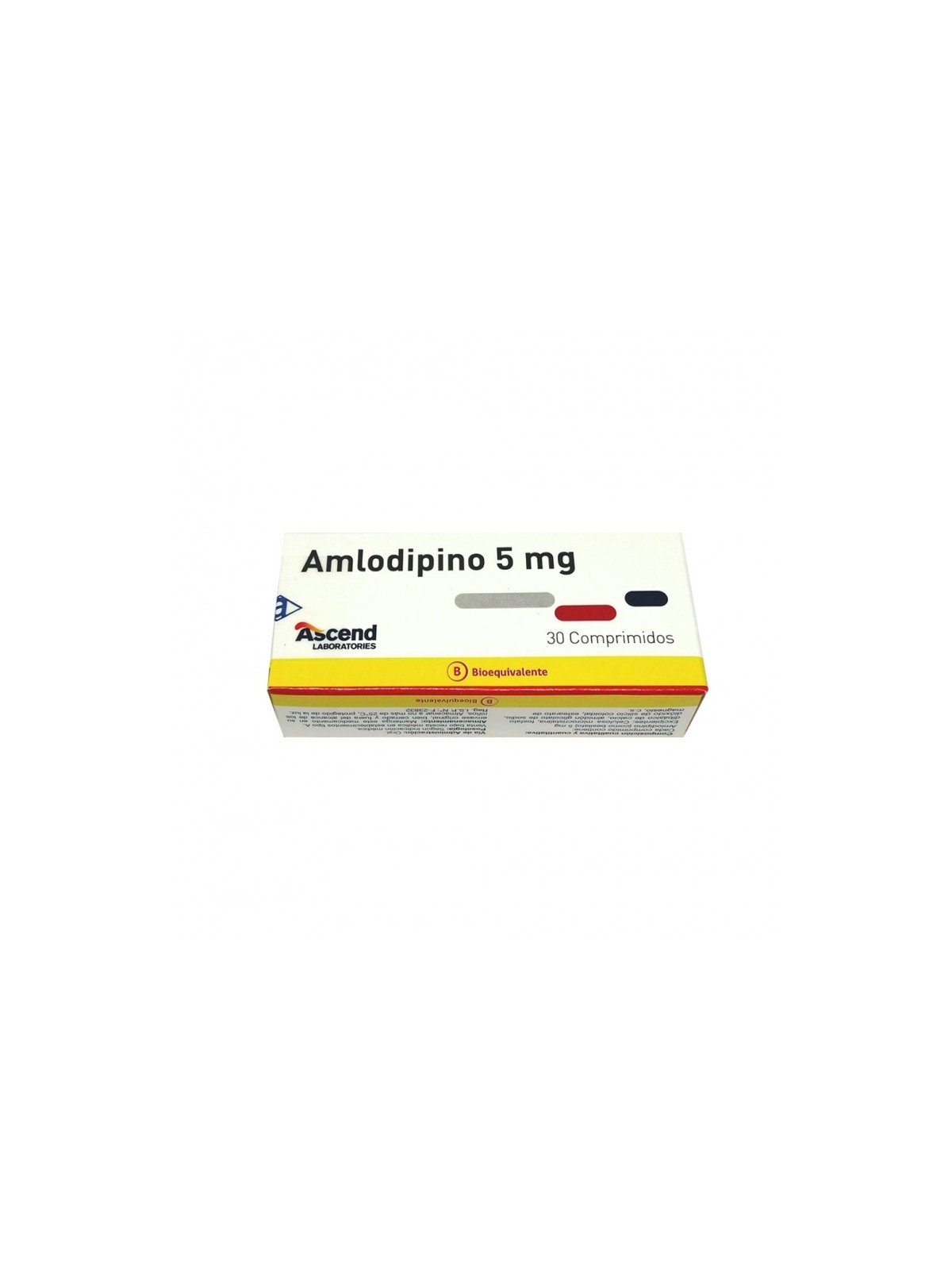 AMLODIPINO 5mg X30COM.