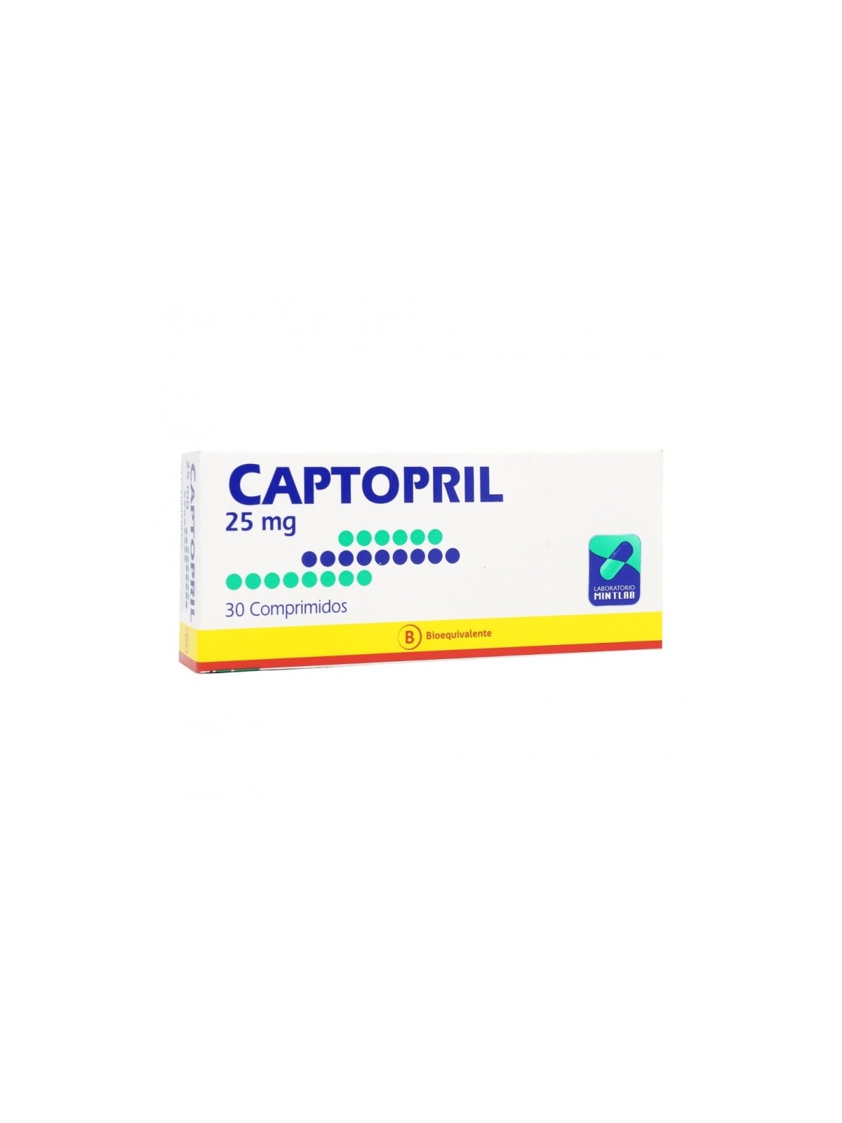 CAPTOPRIL 25mg X30COM.