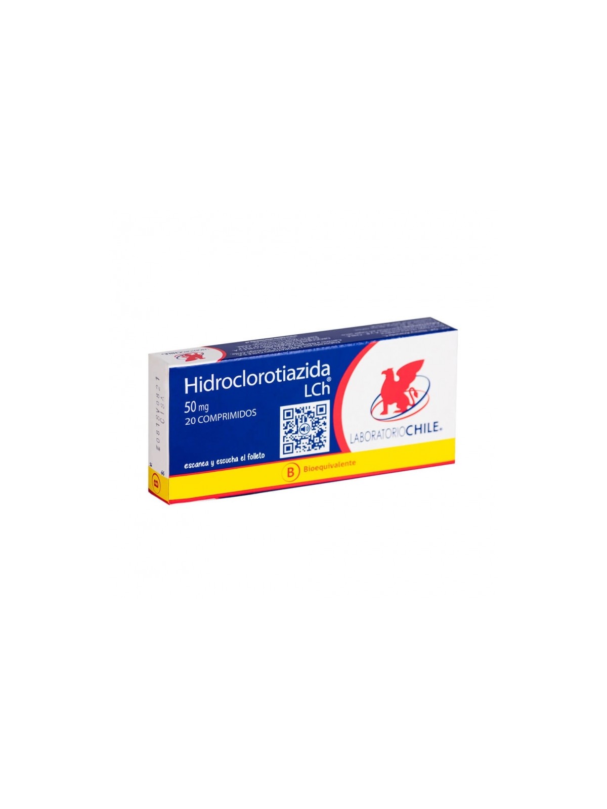 HIDROCLOROTIAZIDA  50mg X20COM.