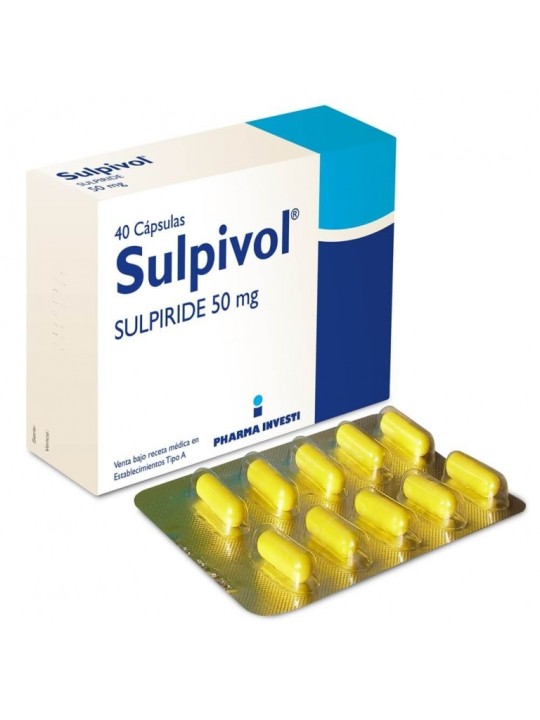 SULPIVOL 50mg X40CAP.