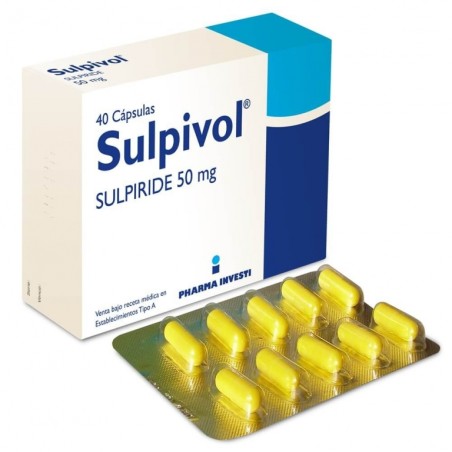 SULPIVOL 50mg X40CAP.