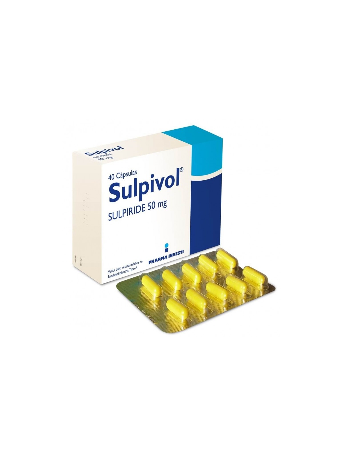 SULPIVOL 50mg X40CAP.