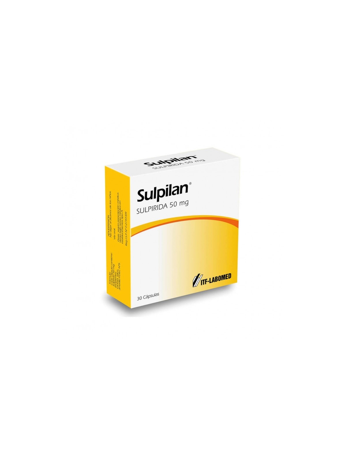 SULPILAN 50mg X30CAP.