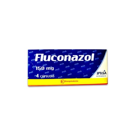 FLUCONAZOL 150 MG X 4 CAPS