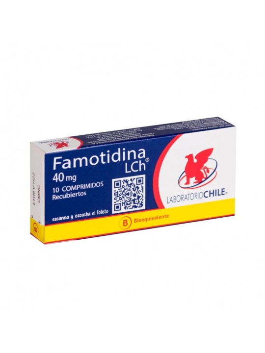 FAMOTIDINA  40mg X10COM.