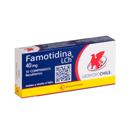 FAMOTIDINA  40mg X10COM.