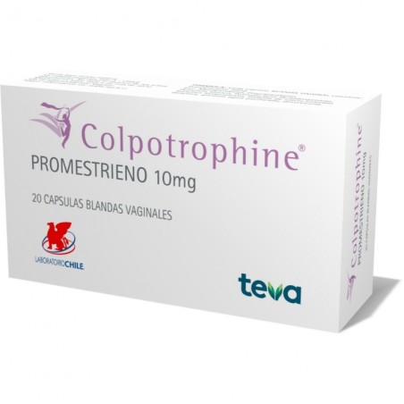 COLPOTROPHINE  10 MG X 20 CAP VAGINALES