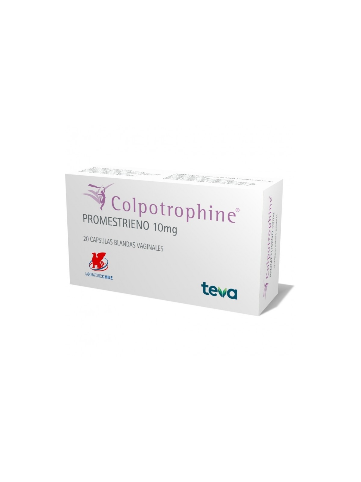 COLPOTROPHINE  10 MG X 20 CAP VAGINALES