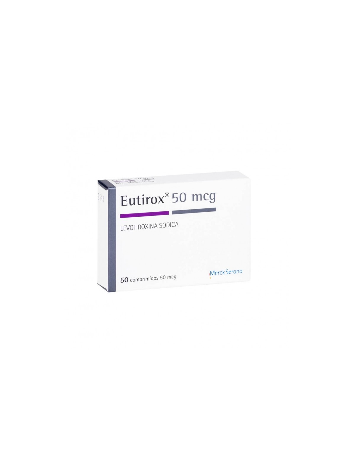 EUTIROX (R) 50mcg X50COM.