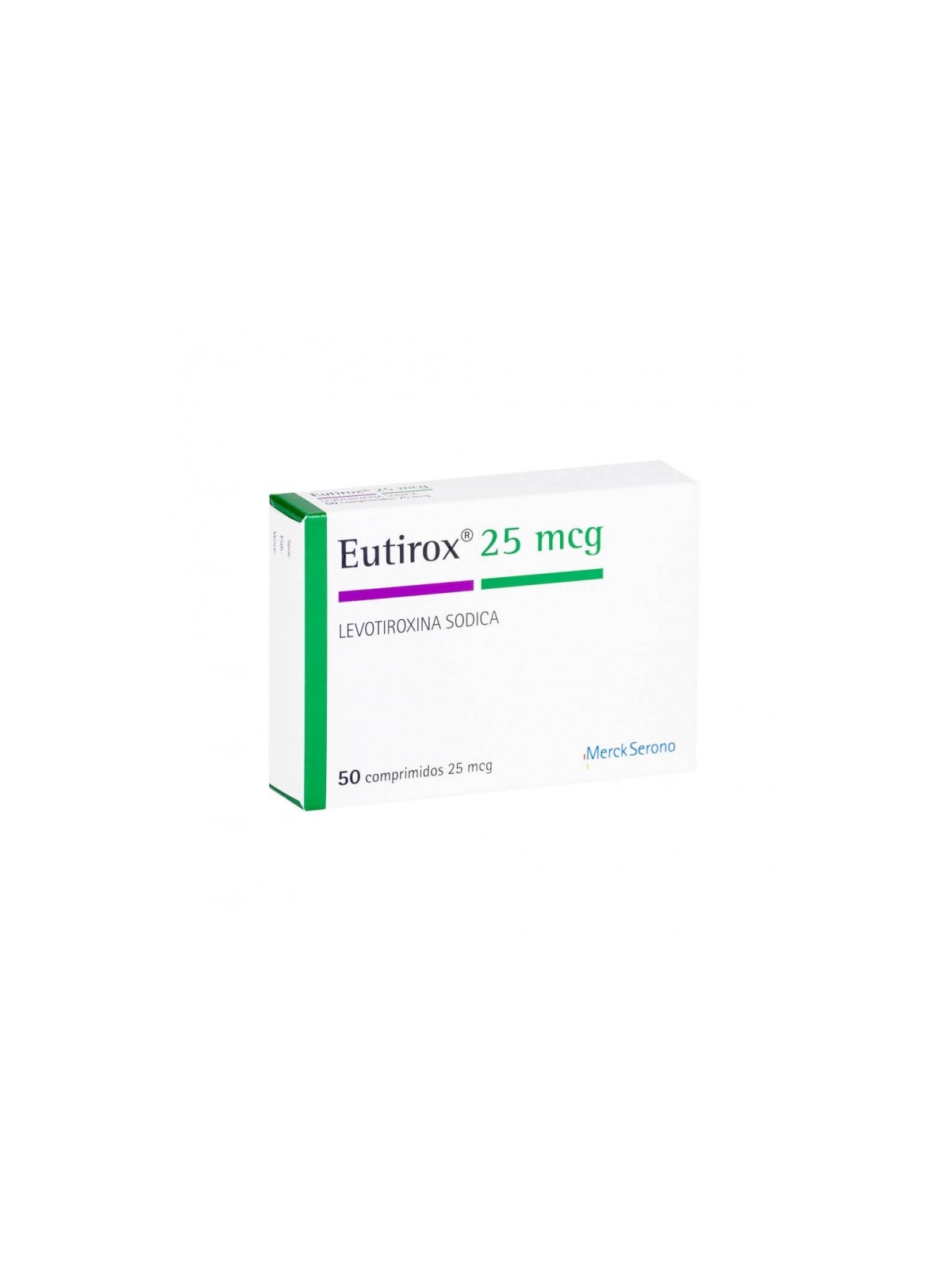 EUTIROX (R) 25mcg X50COM.