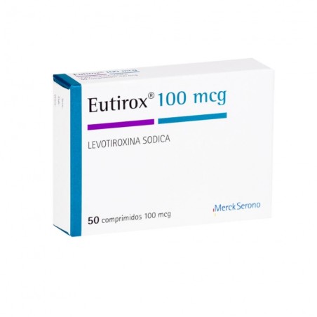 EUTIROX (R) 100mcg X50COM.