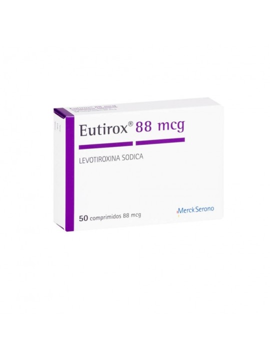 EUTIROX (R) 88mcg X50COM.