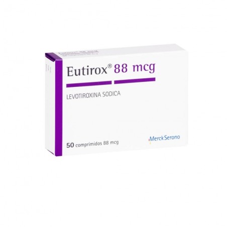 EUTIROX (R) 88mcg X50COM.