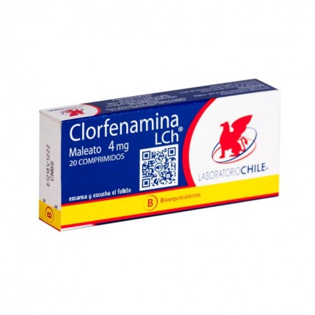 CLORFENAMINA  4mg X20COM.