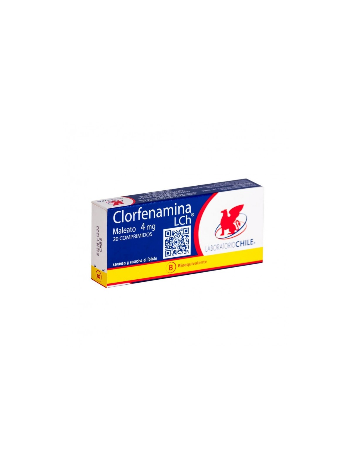 CLORFENAMINA  4mg X20COM.