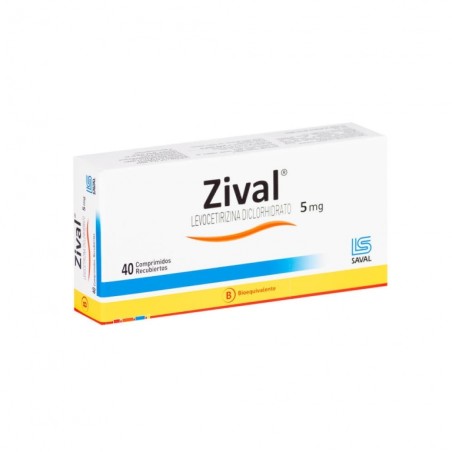 ZIVAL  5mg X40COM.REC.