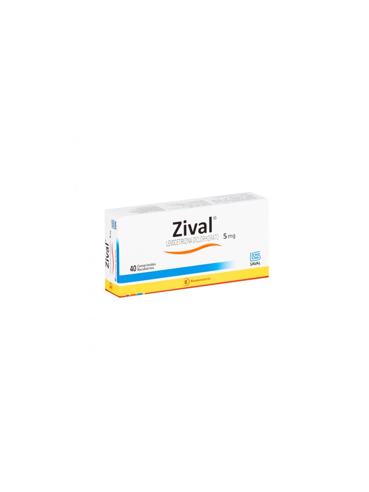 ZIVAL  5mg X40COM.REC.