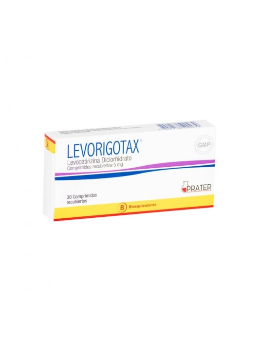 LEVORIGOTAX  5mg X30COM.REC.